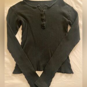 Brandy Melville long sleeve black top
